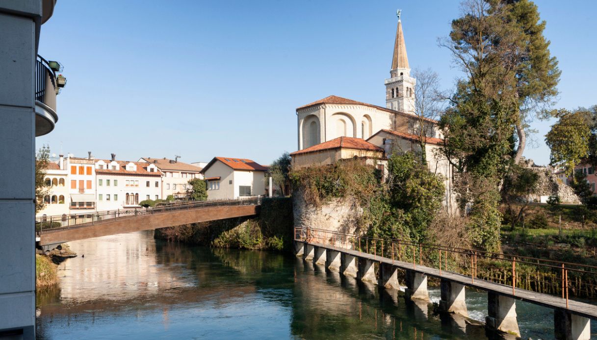 Scorcio panoramico di Sacile, Friuli Venezia Giulia
