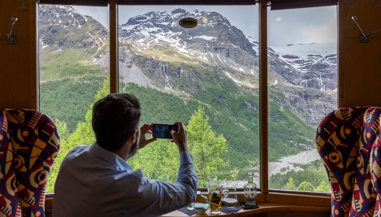 Premium Class sul Trenino Rosso del Bernina