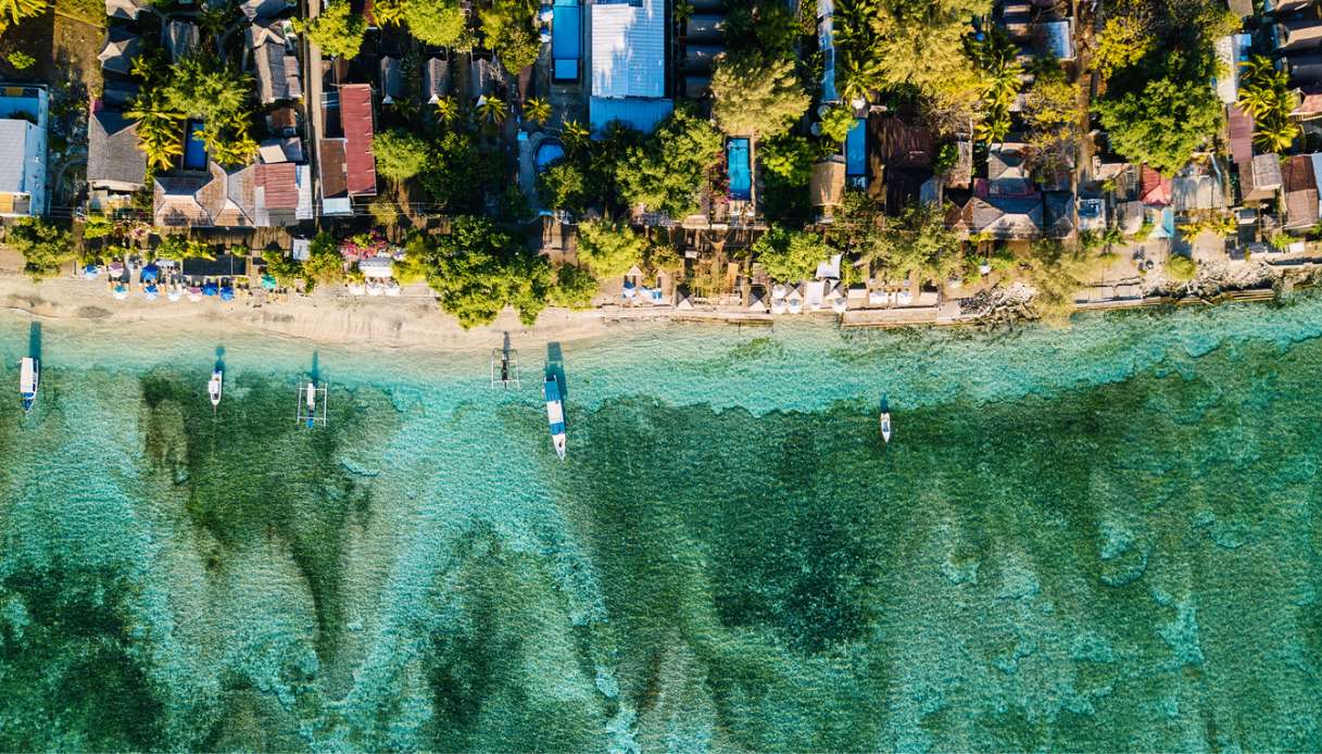 Spiagge di Gili Air, Indonesia