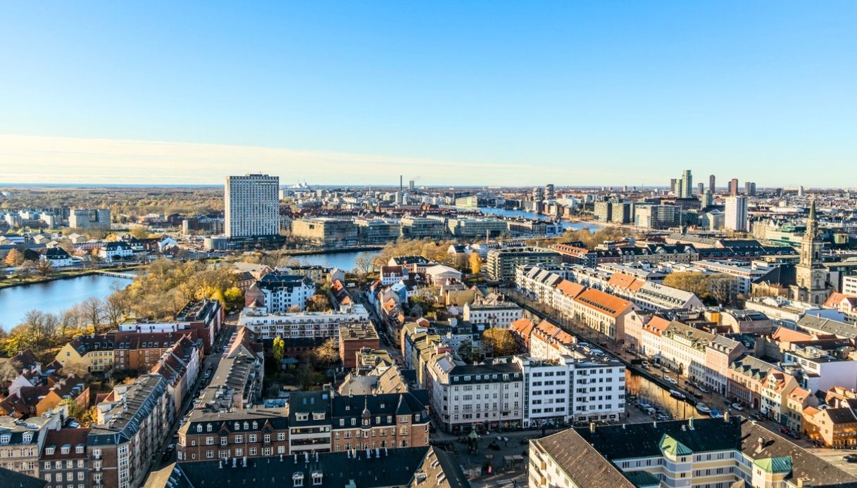 Copenaghen vista panoramica