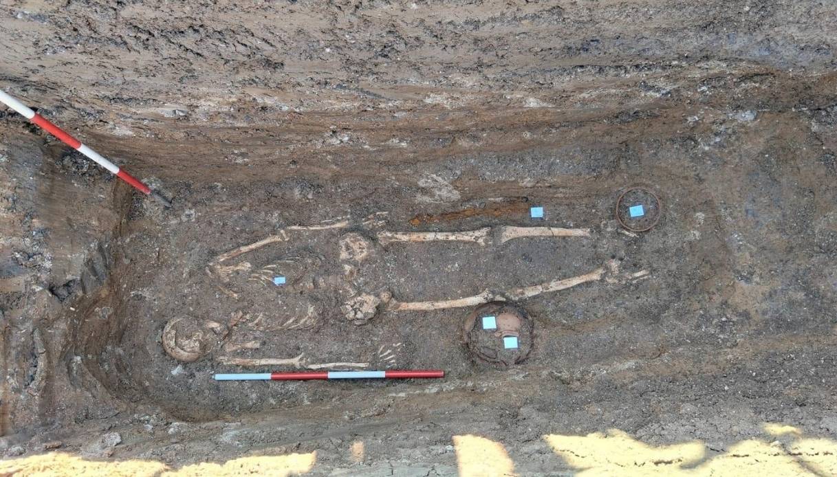Necropoli a Vasto: esempio di corredo funebre