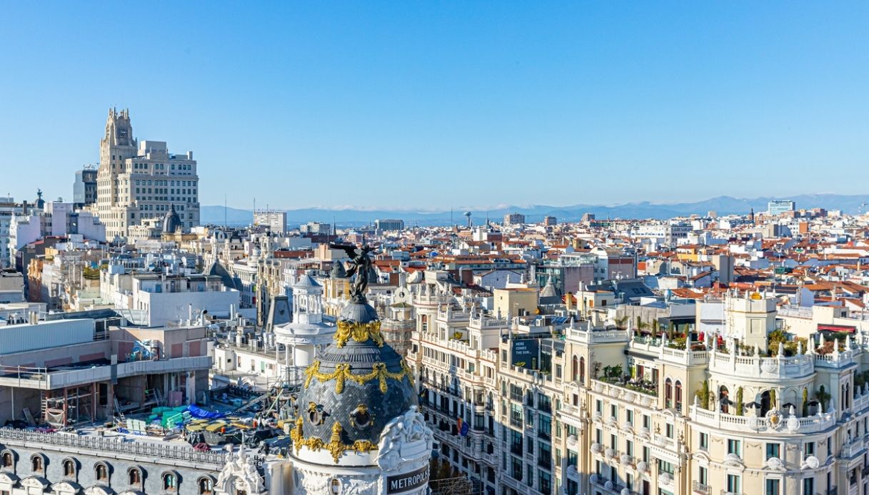 Madrid, vista panoramica