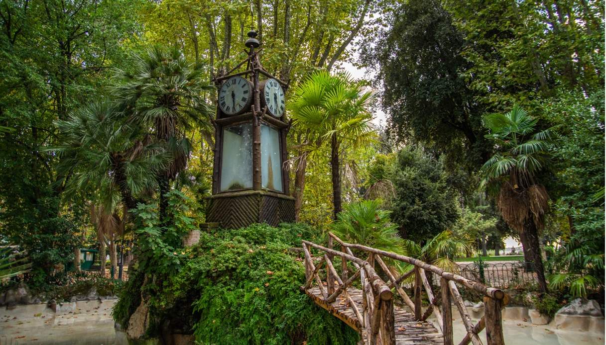Alcune scene chiave di "Buonvino - Misteri a Villa Borghese" sono girate nei pressi dell'idrocronometro 