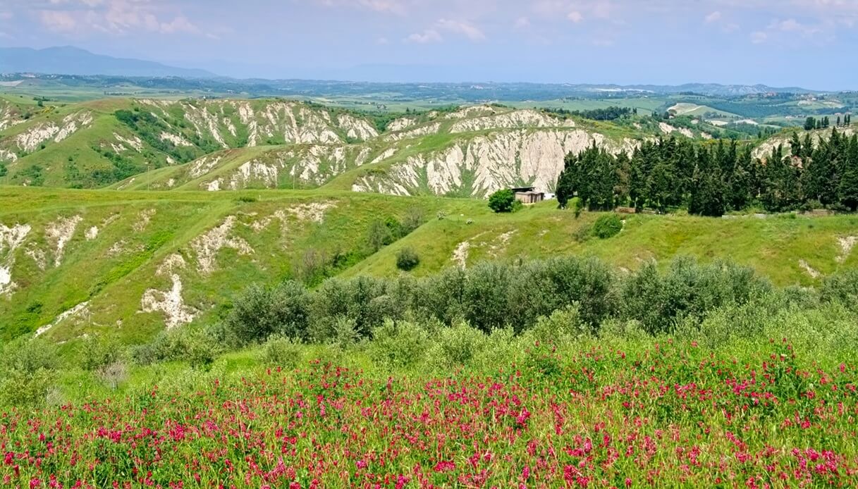 passeggiate toscana primavera