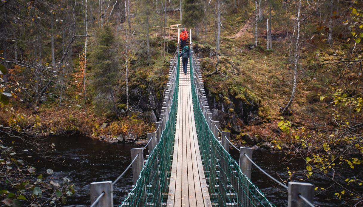 Nel verde della Finlandia sono ambientate alcune scene di "Lapponia I love iù"