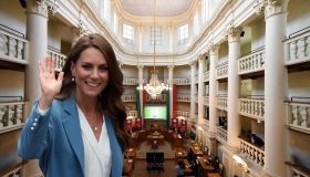 Kate Middleton arriva a Reggio Emilia e scopre la Sala del Tricolore