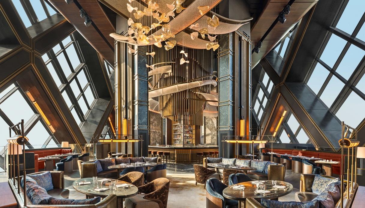 Nobu One Za'abeel a 100 metri di altezza a Dubai