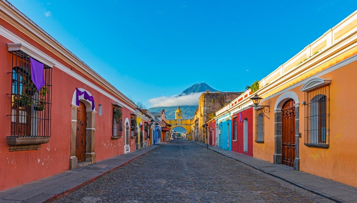 Il centro storico di Antigua Guatemala