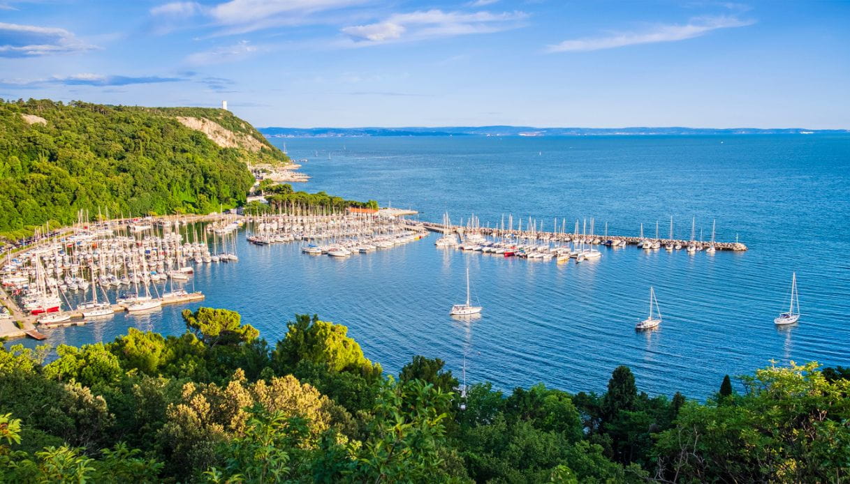 Sistiana vista dal Sentiero Rilke, Friuli-Venezia Giulia