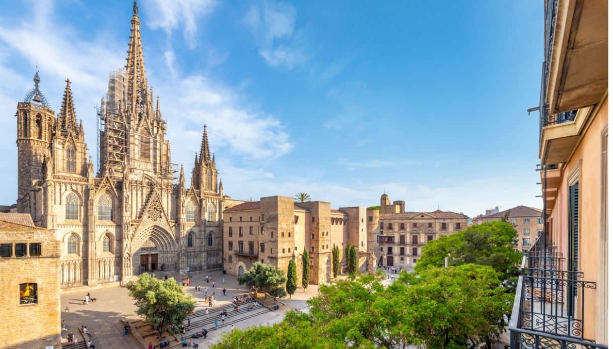 Barcellona, cattedrale gotica di Barcellona della Santa Croce e Santa Eulalia