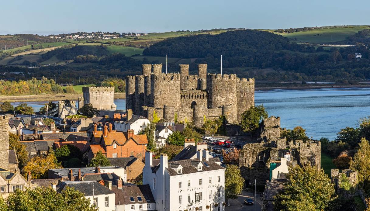 Castello di Conwy, la fortezza del Galles scelta come location di House of the Dragon 3