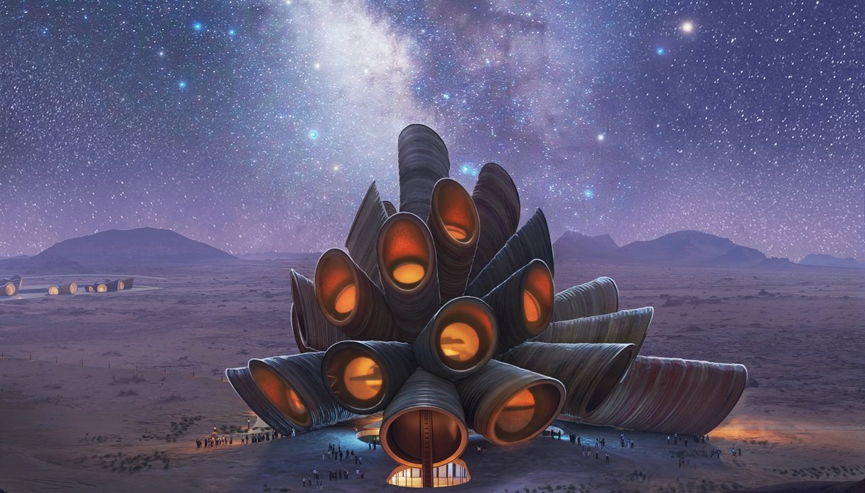 Nel cuore del deserto nasce un luogo pazzesco da cui ammirare le stelle: benvenuti ad AlUla Manara