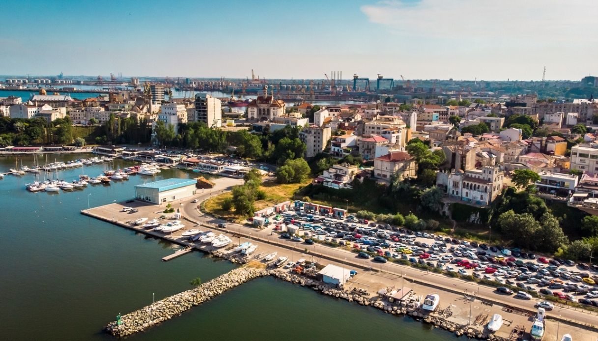 Porto di Costanza, in Romania