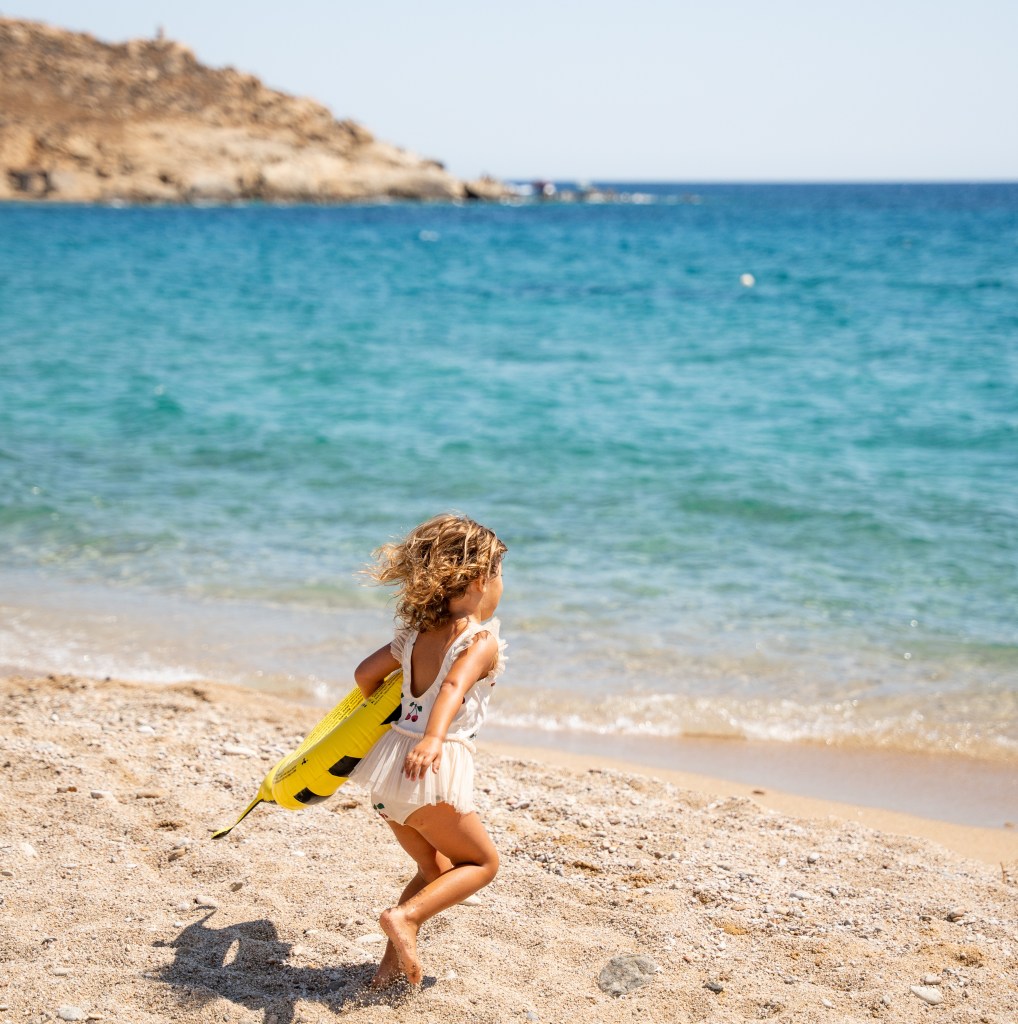 La spiaggia Liastì a Mykonos