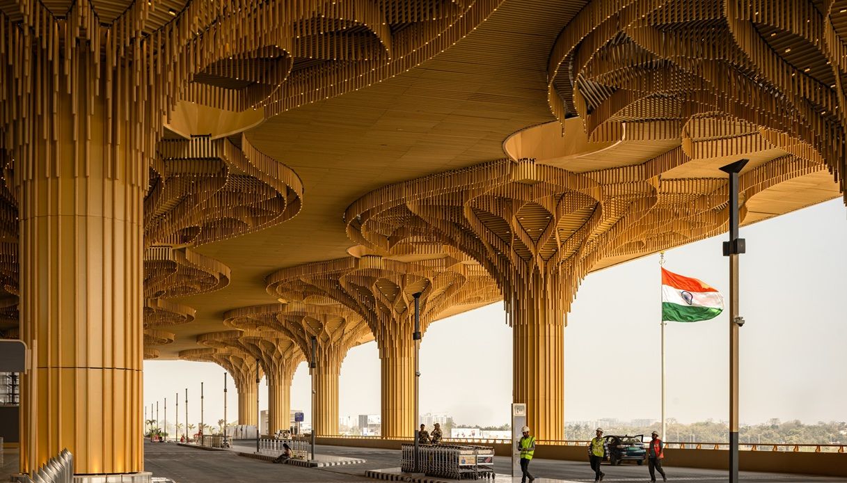 Le linee spettacolari del Lokapriya Gopinath Bardoloi International Airport