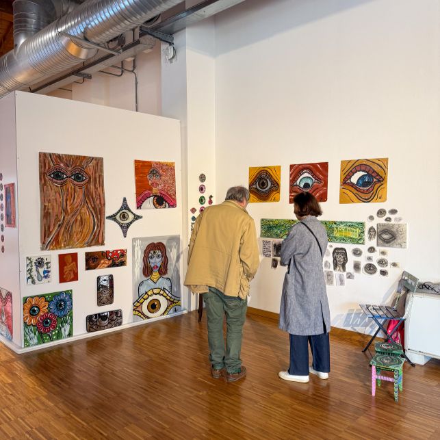La mostra Behind the Eyes di Lara Rizzardi, Festival di Re Nudo 2025