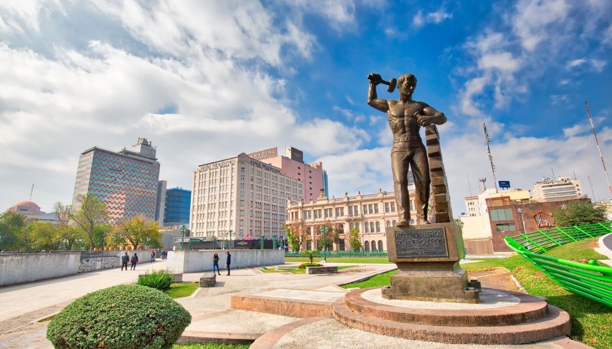 La macroplaza di Monterrey