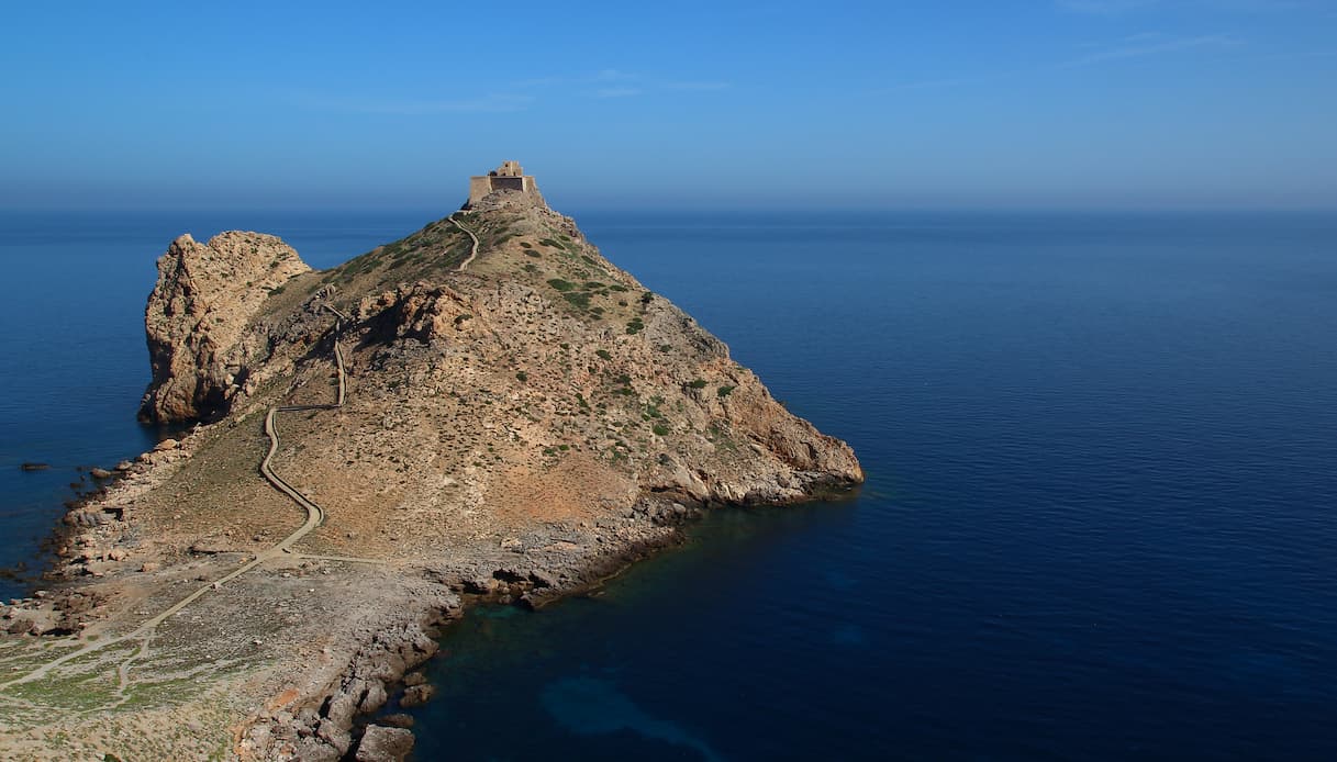Marettimo, Punta Troia, castello, Sicili