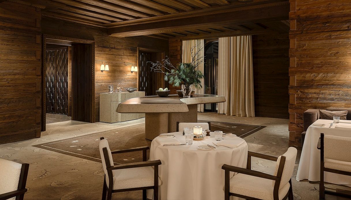 Il ristorante Monti a Gstaad