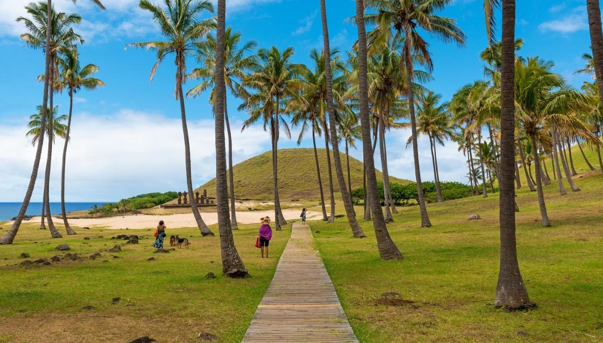 Spiaggia di Anakena, Rapa Nui