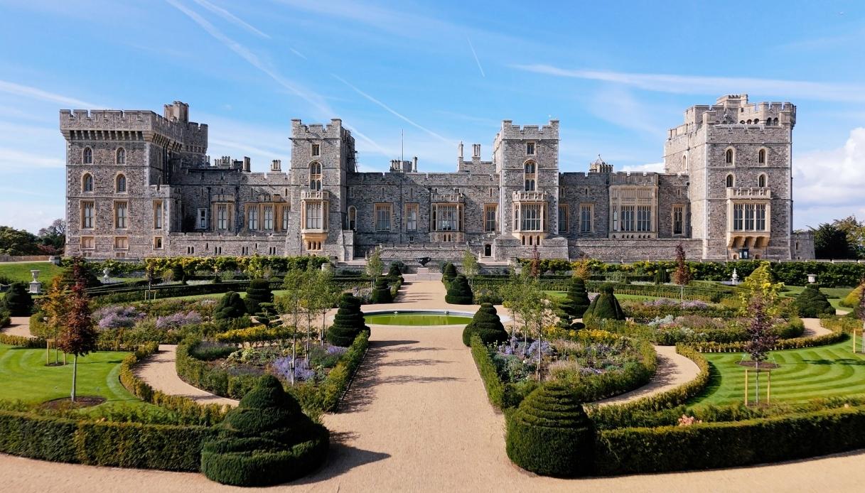I giardini nel Castello di Windsor 