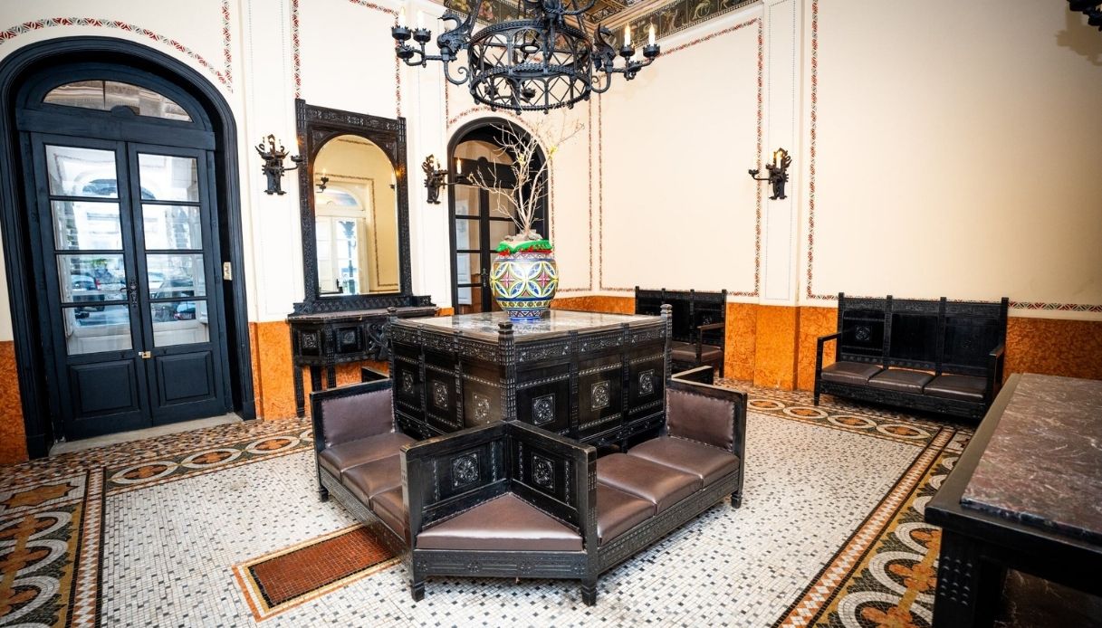 La sala d'attesa di Taormina