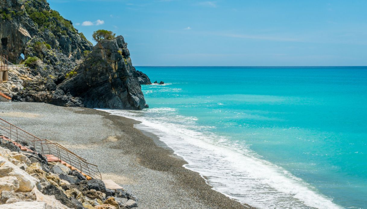 Spiaggia del Troncone, Marina di Camerota, Cilento, Campania