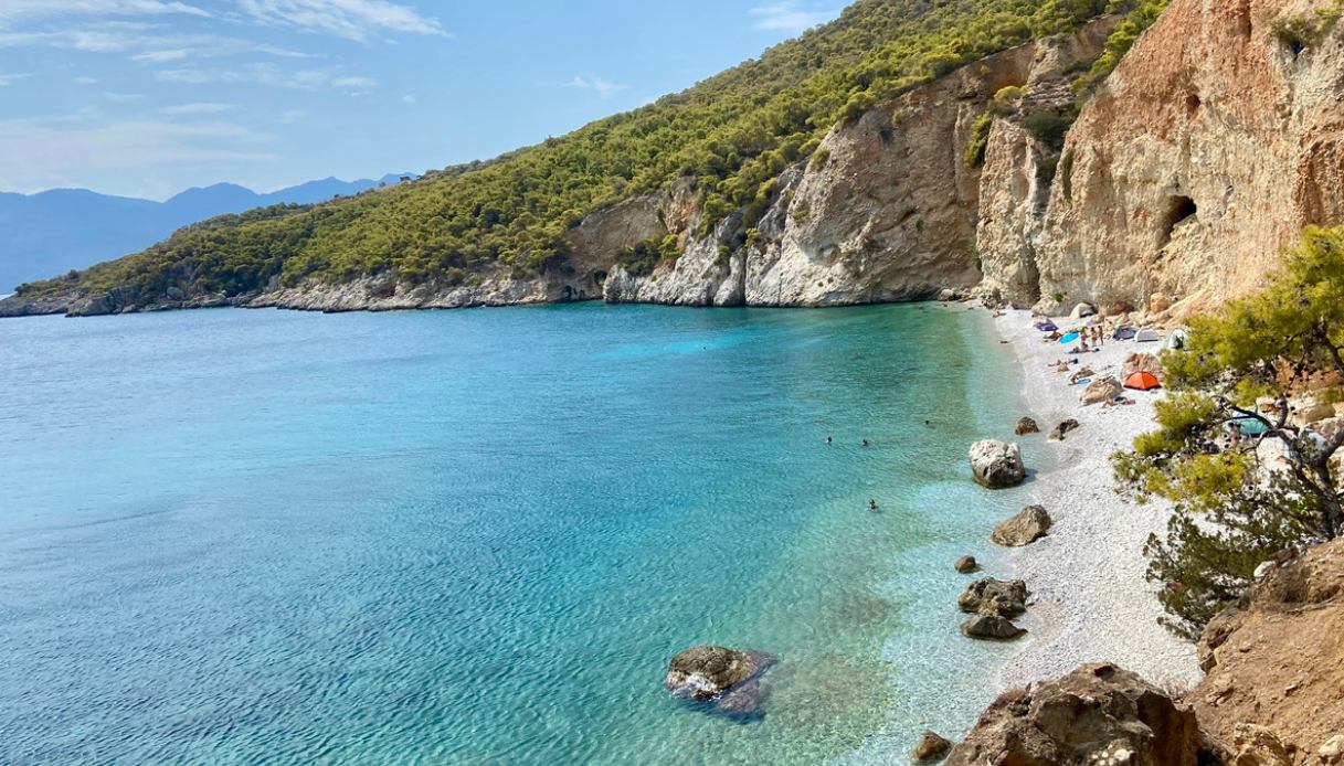 Spiaggia di Chalikiada, Agistri