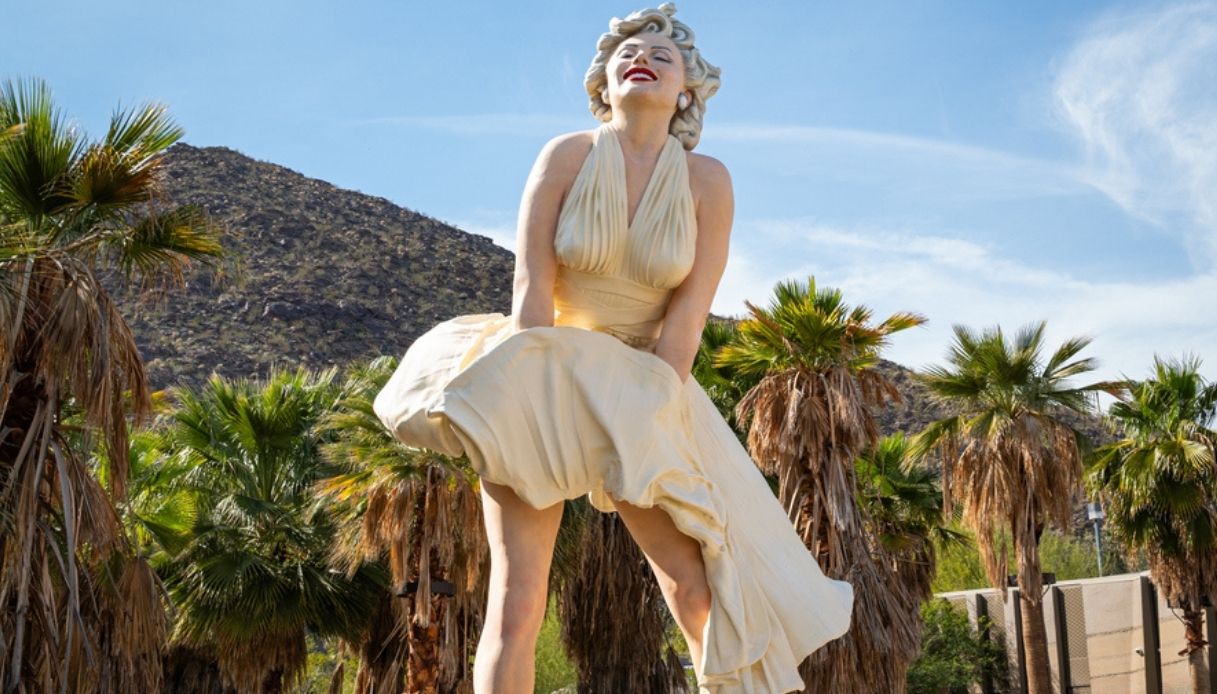 Marilyn Monroe statua a Palm Beach