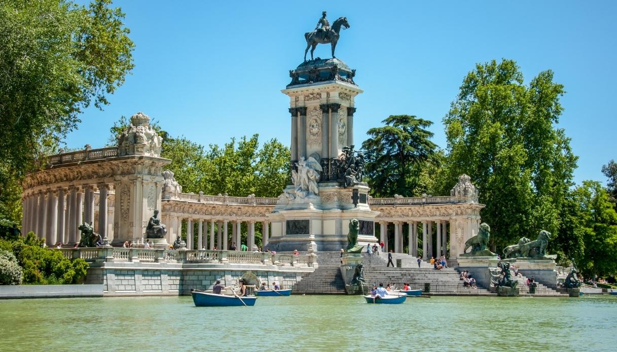Parco Buen Retiro a Madrid