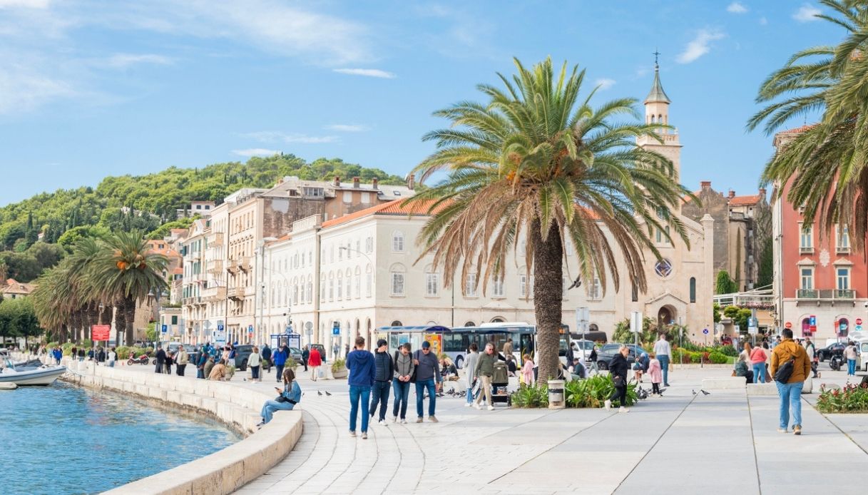 Il lungomare di Split