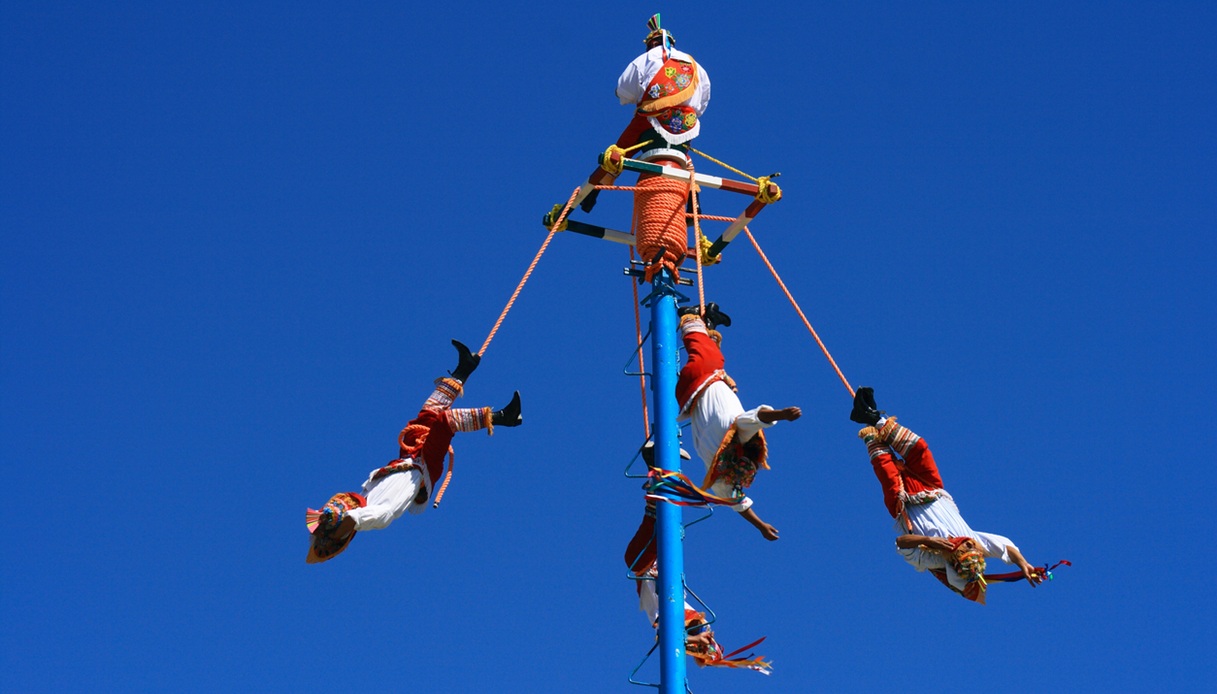 La danza dei Voladores di Papantla