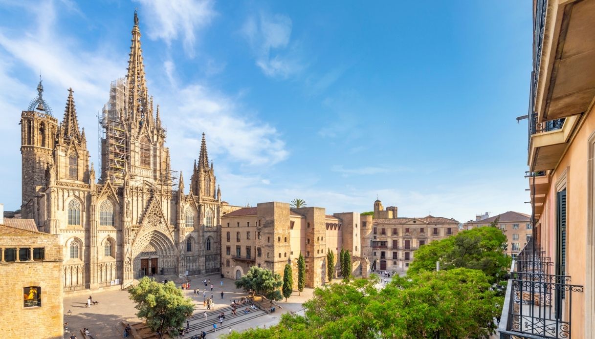 Cattedrale gotica di Barcellona della Santa Croce e Santa Eulalia