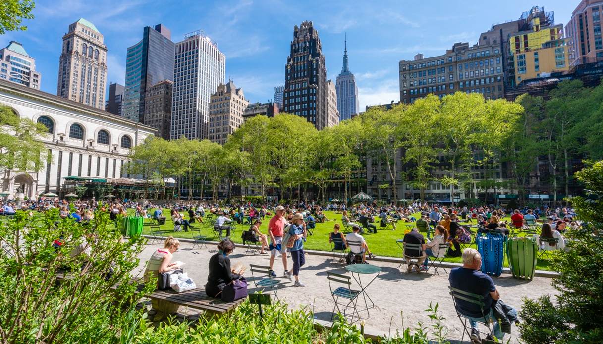 Alcune scene della nuova rom-com con Jennifer Lopez sono state girate al Bryant Park