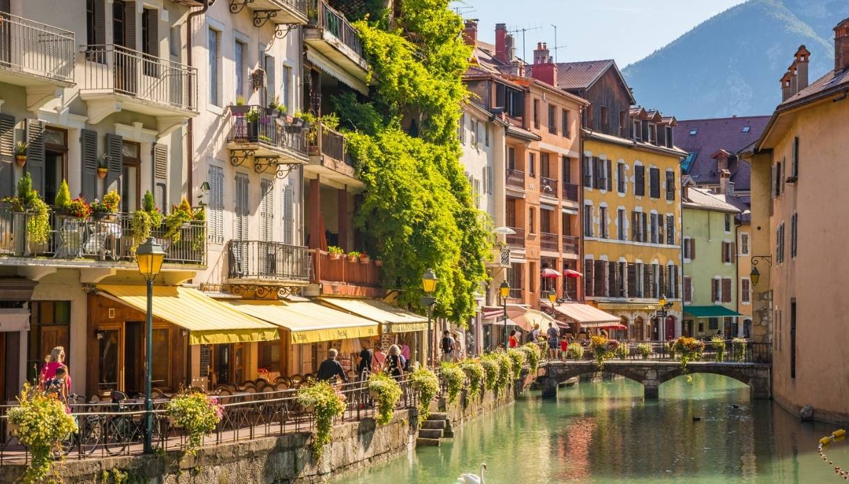 Annecy, vista dal centro storico