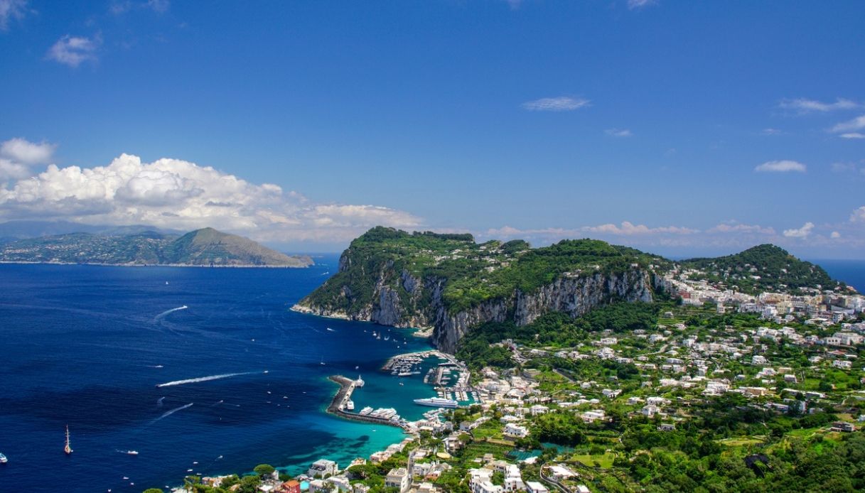 Capri e la Costiera, vista panoramica
