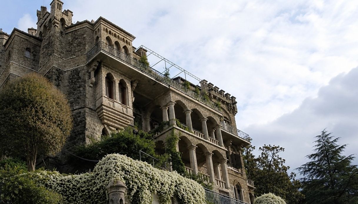 Castello De Farro e la sua facciata