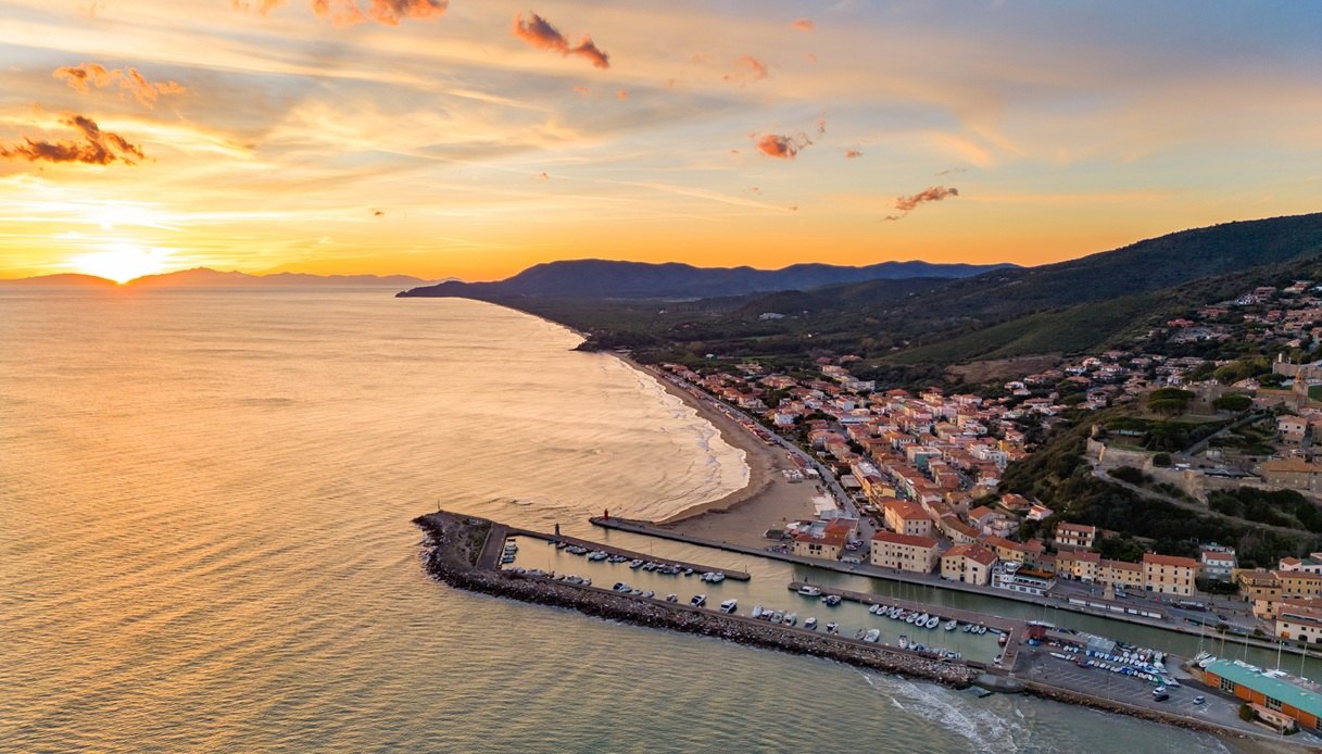 La spiaggia di Castiglione della Pescaia
