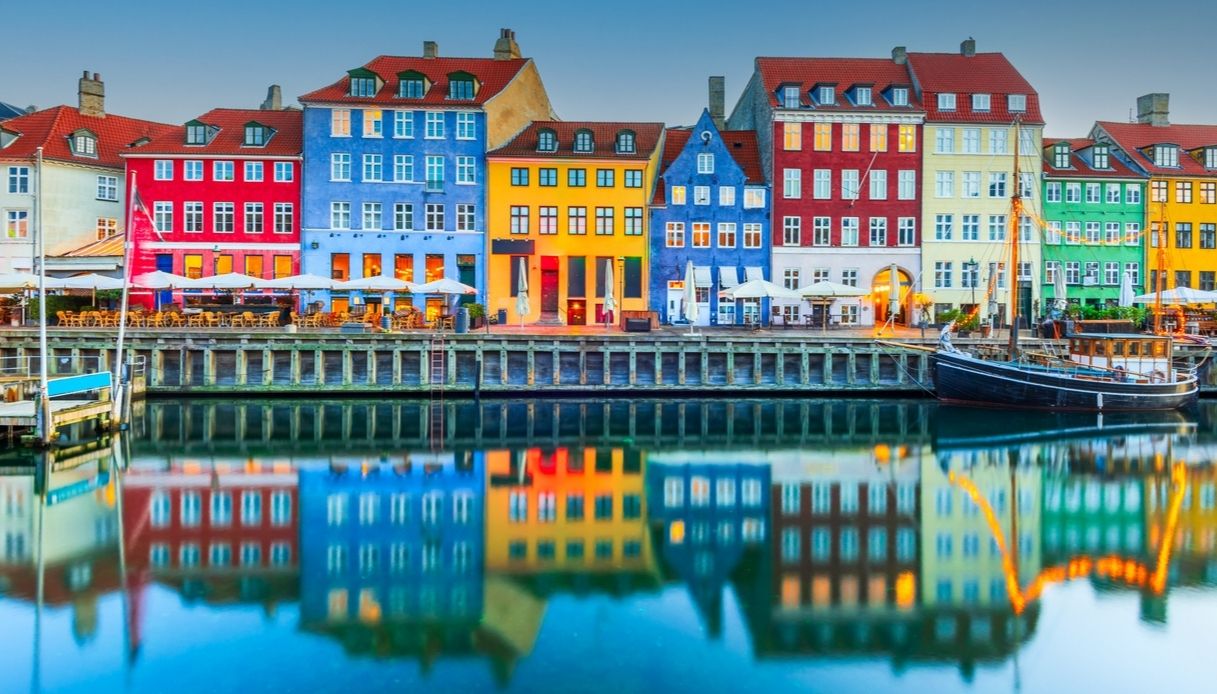 Nyhavn, iconico canale a Copenaghen