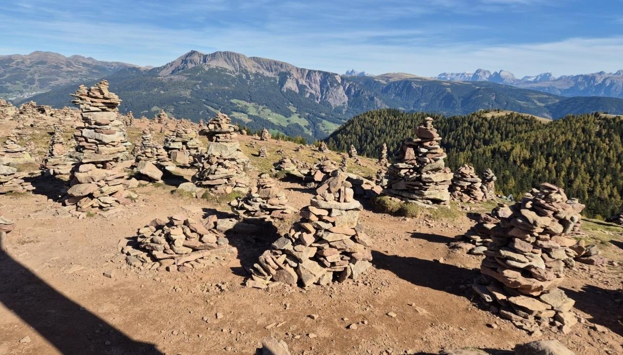 Gli omini di pietra in Alto Adige