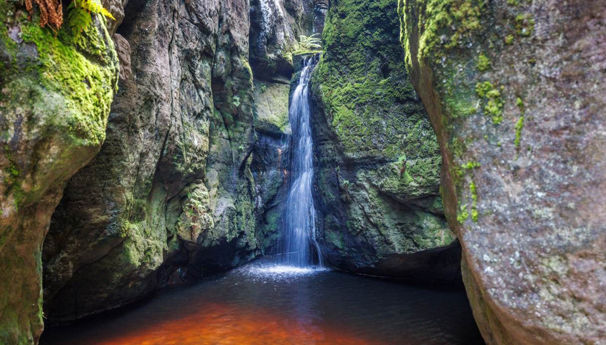 Grande Cascata di Rocce di Adršpach-Teplice
