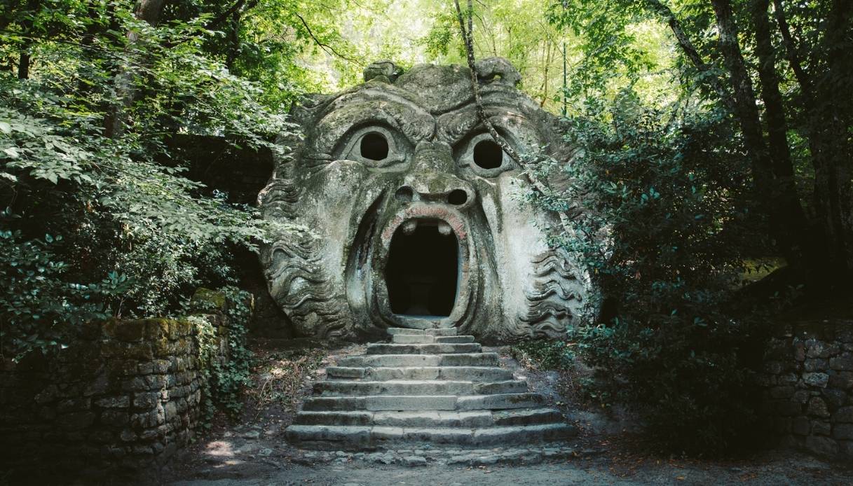 Suggestivo il Sacro Bosco di Bomarzo