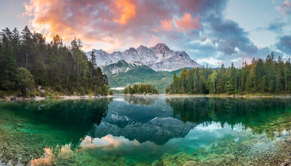 Lago Eibsee, Baviera