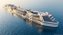 La nave residenziale più grande al mondo è una città galleggiante che fa il giro del pianeta