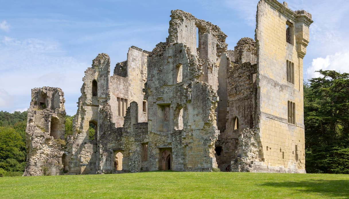 Old Wardour Castle, Inghilterra, rovine