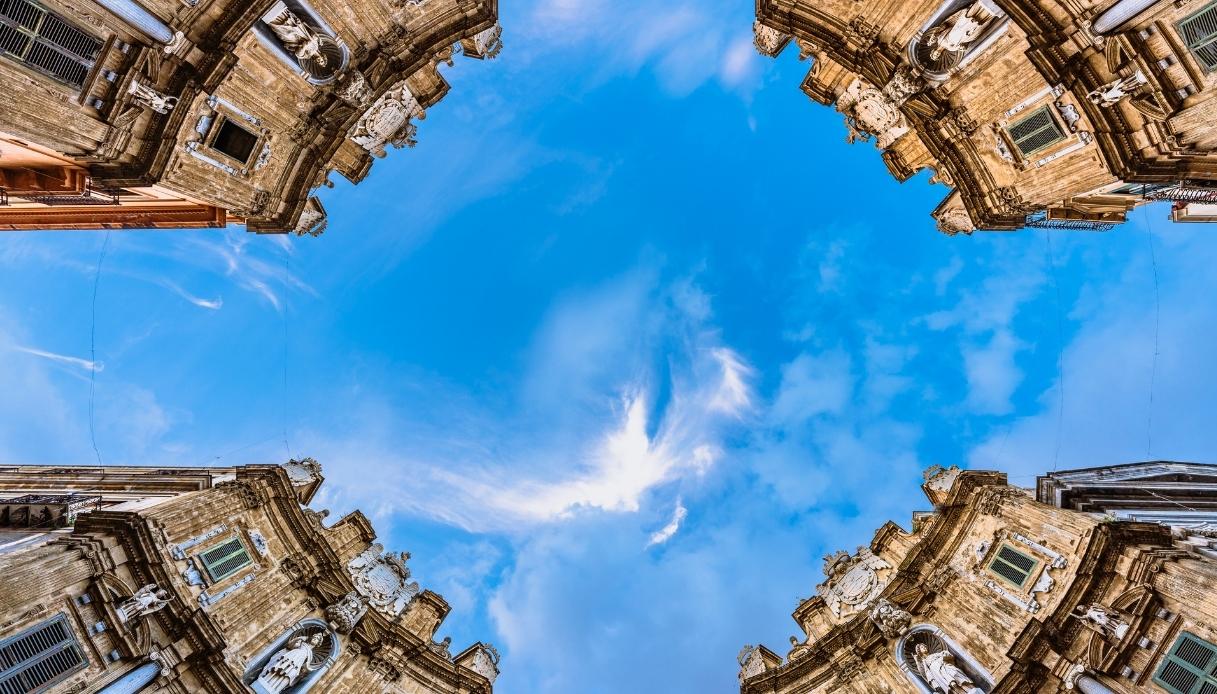 Piazza Quattro Canti a Palermo