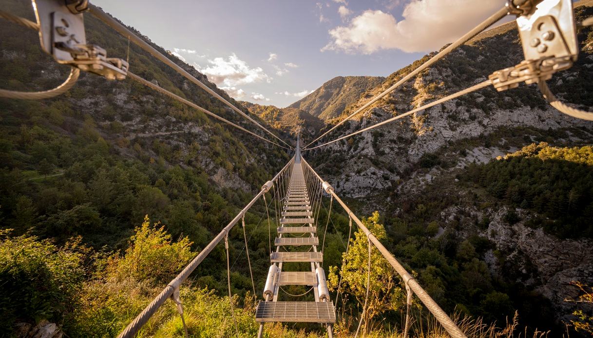 Ponte tibetano di Castelsaraceno