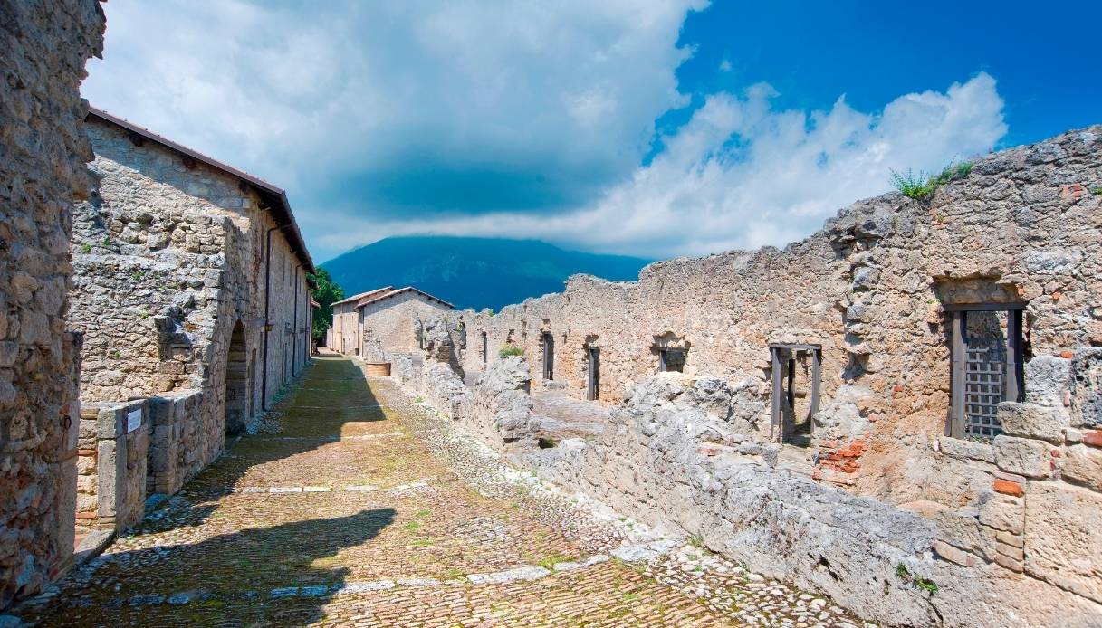 Vista interna della Fortezza di Civitella del Tronto