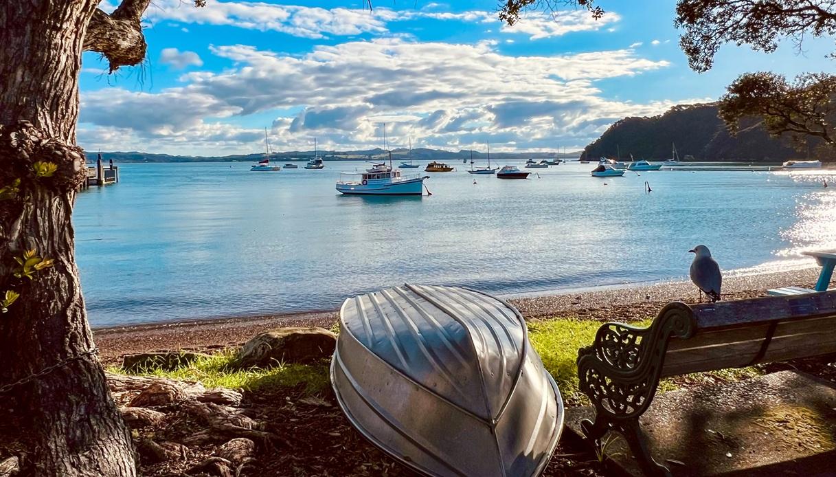 Russell, Bay of Islands in Nuova Zelanda