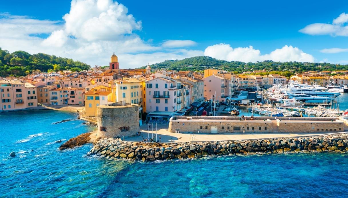 Saint Tropez vista panoramica
